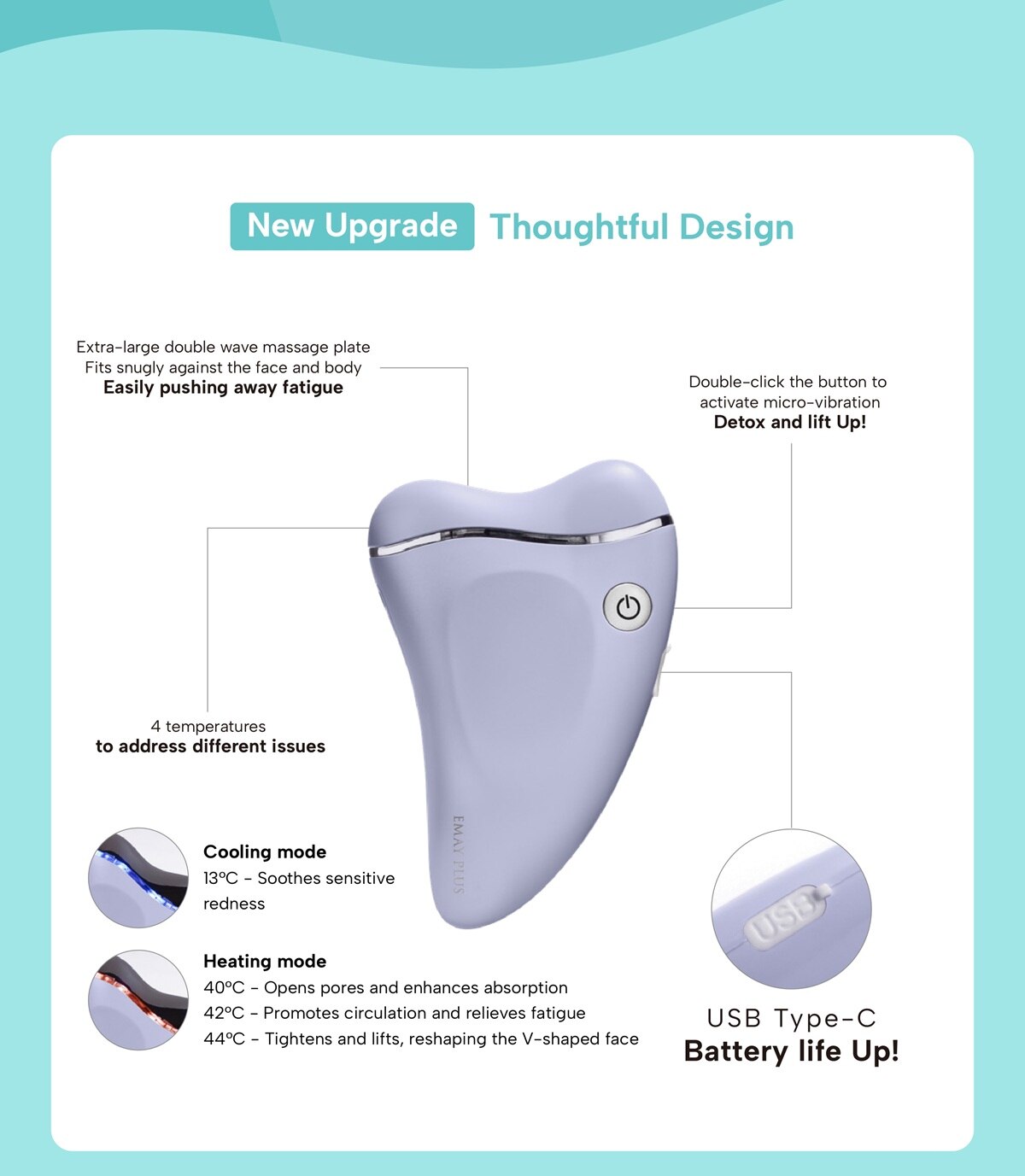 EMAY PLUS All-In-One Detox Massager Gen.2